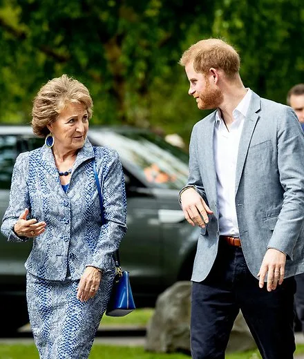 Prince Harry met with Dutch Princess Margriet. Duchess of Sussex, Meghan Markle and Archie Harrison Mountbatten-Windsor