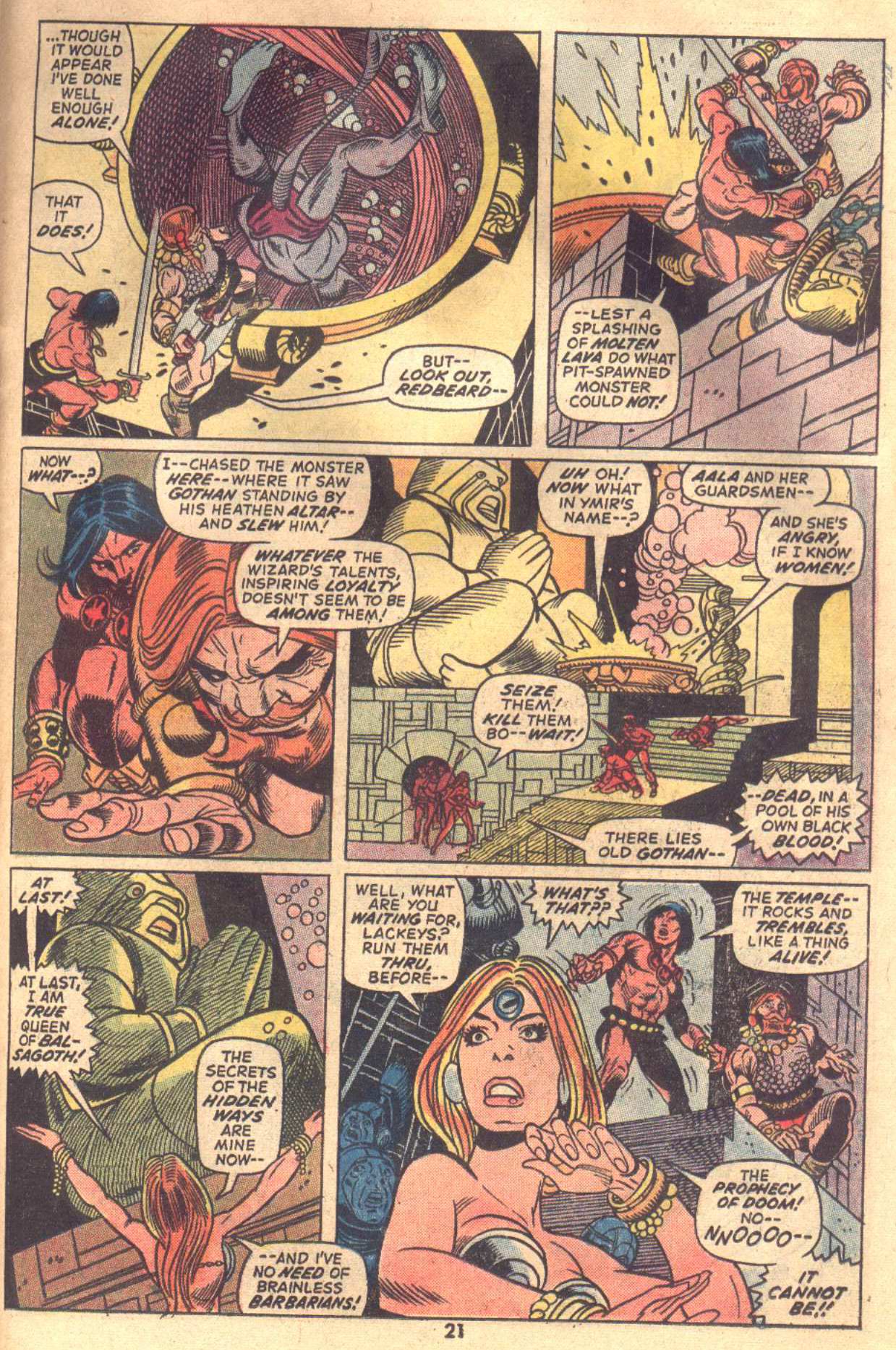 Conan the Barbarian (1970) Issue #18 #30 - English 16