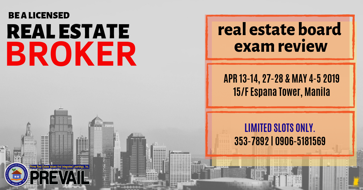 Prime Real Estate Values And Integrated Learnings Prevail Inc Pass Or Top The Real Estate Brokers Licensure Exam