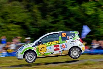 Florin Tincescu si Iulian Nicolaescu - Citroen C2 R2 Max - Barum Czech Rally Zlin