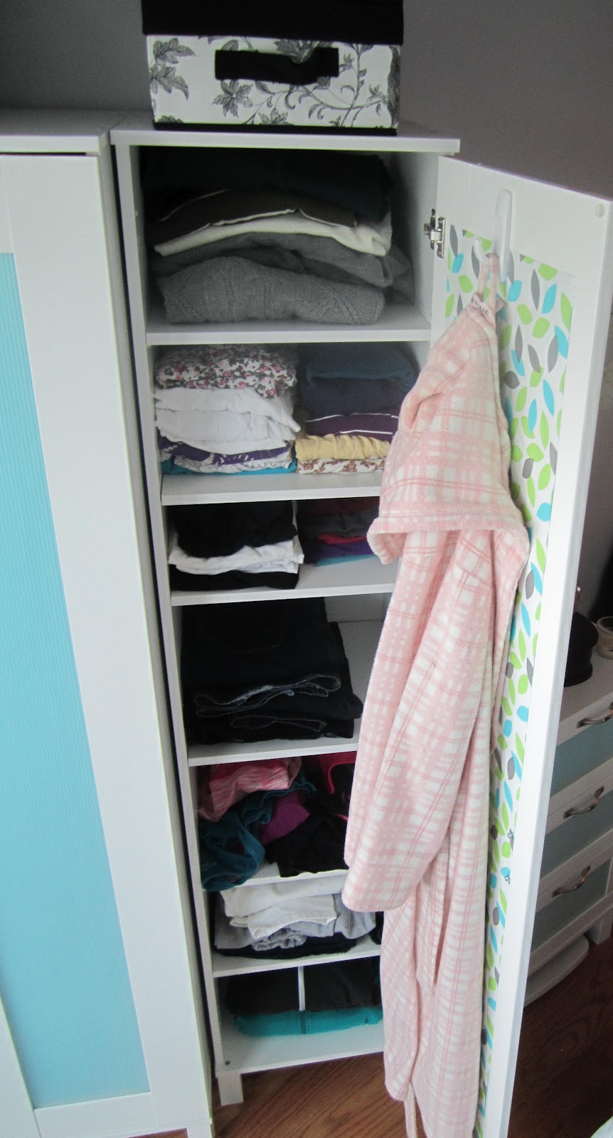 Waffling: Organizing Week: Clothes Storage