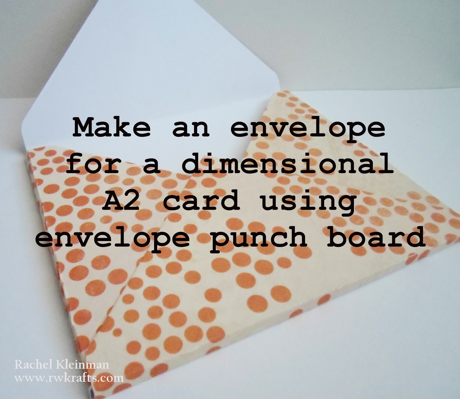 We R Memory Keepers - Envelope Punch Board