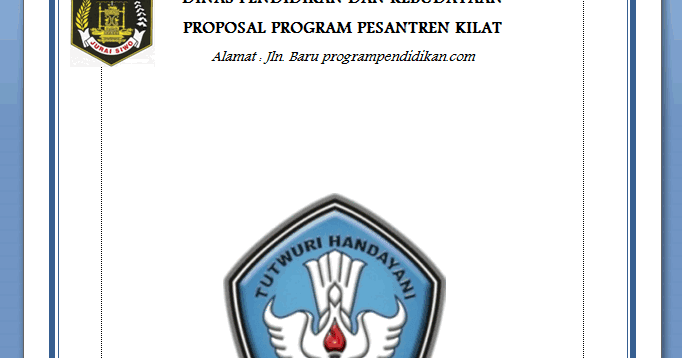 Contoh Proposal Kegiatan Pesantren Kilat Pijat Lus