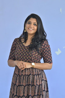Actress Aparna Balamurali In Sarvam Thaala Mayam Movie Press Meet Photos