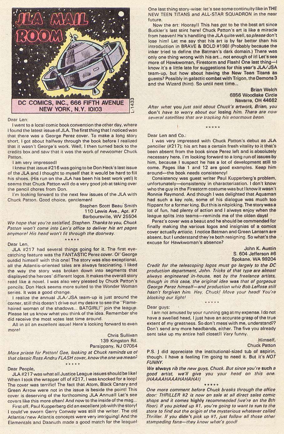 Read online Justice League of America (1960) comic - Issue #221 - 25