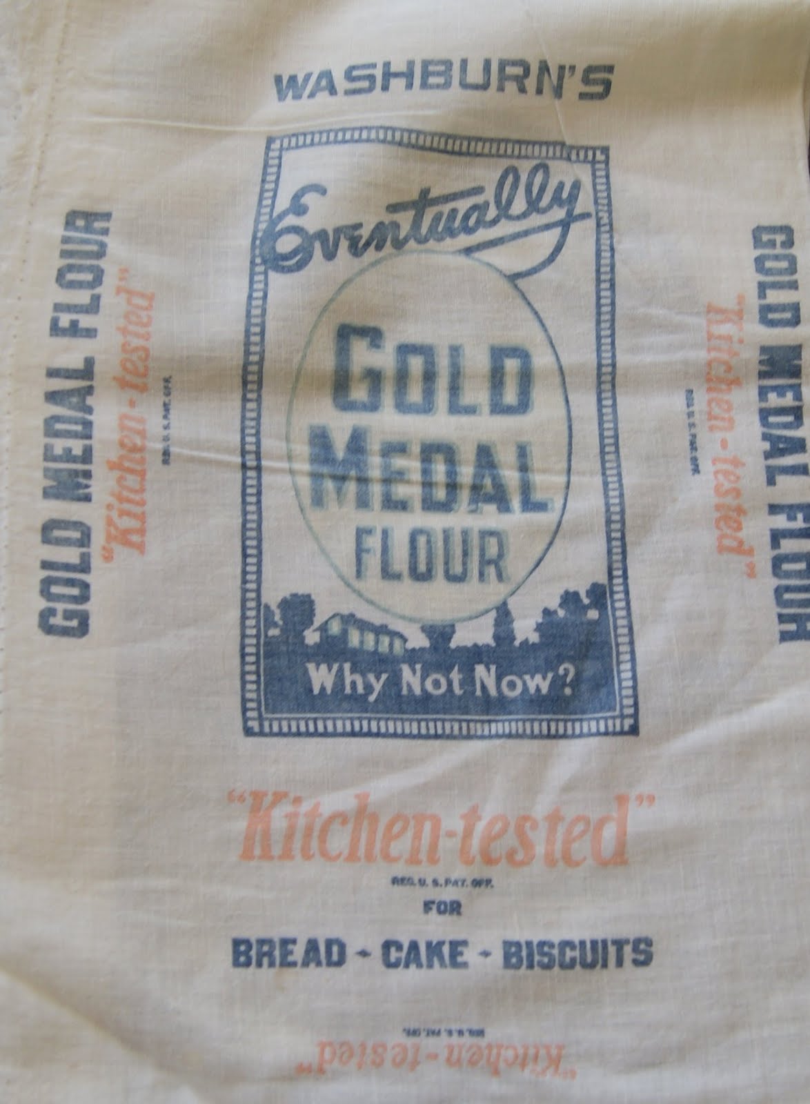 Puddle Jumper Creations What to do with Vintage Flour Sacks...