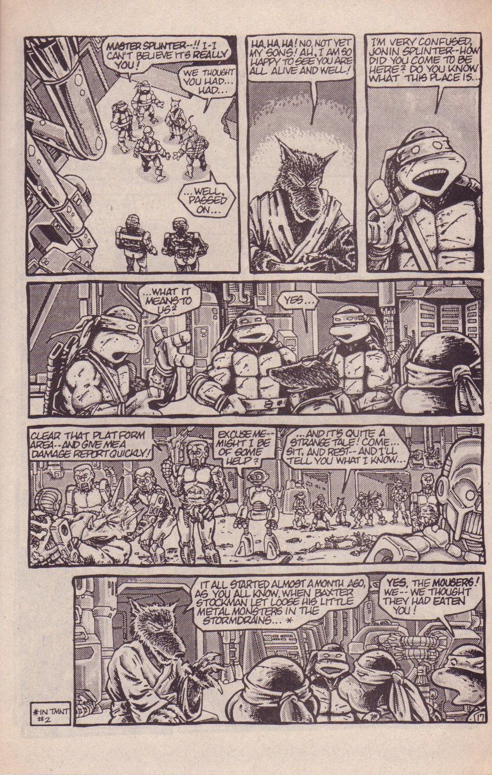 Read online Teenage Mutant Ninja Turtles (1984) comic -  Issue #7 - 19