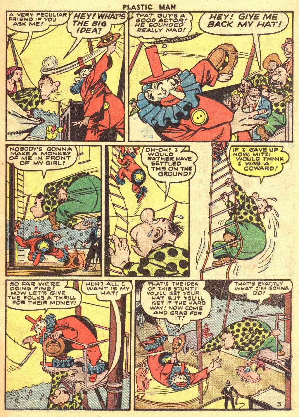 Read online Plastic Man (1943) comic -  Issue #32 - 16