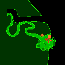 Langhuishan map - differences with actual location