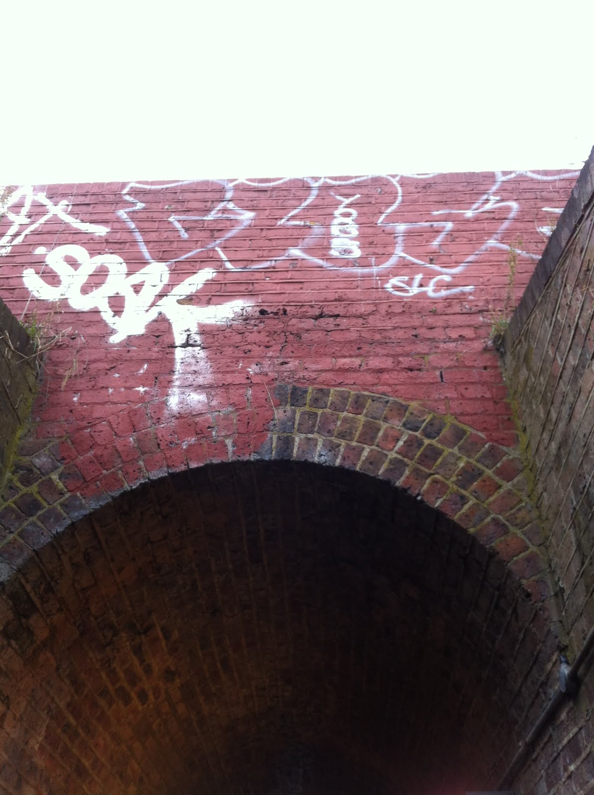 Streatham Green News Graffiti in Potters Lane Tunnel