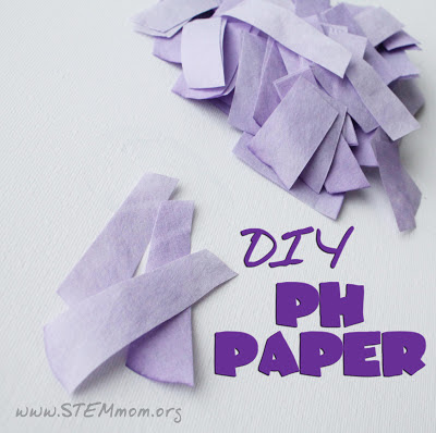DIY pH paper Tutorial from STEMmom.org
