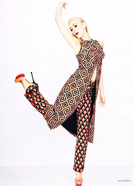 Smartologie: Gwen Stefani for ELLE UK October 2012