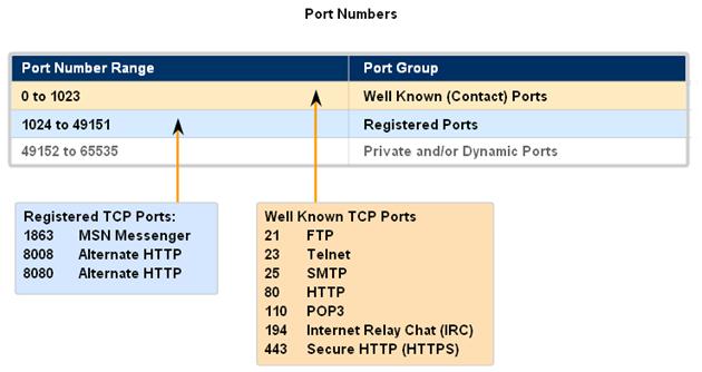 Range of numbers. Port number for это что TCP. Порт IP по дефолту. TCP 1024-65535 Порты назначения. Well known Port numbers.