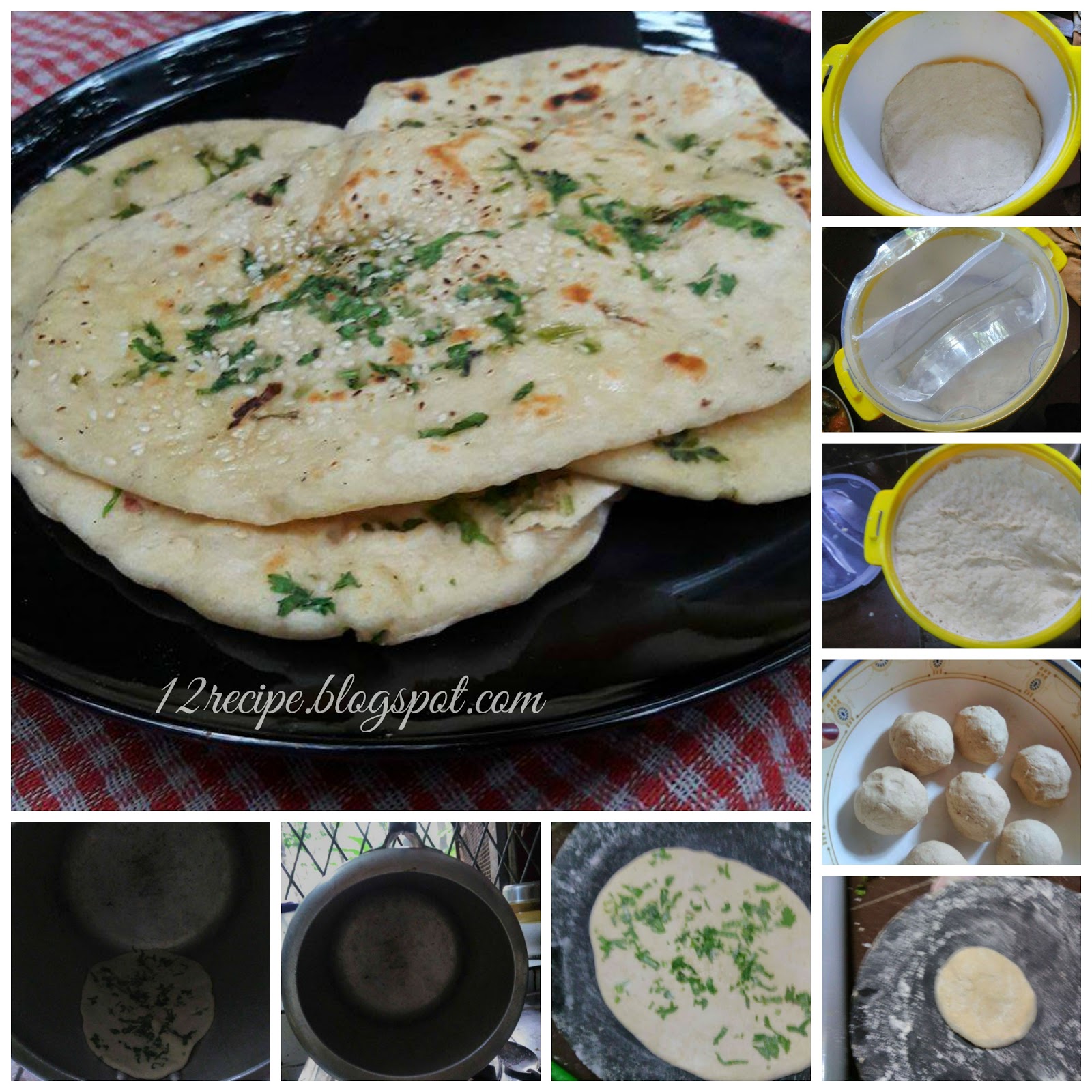 Naan On stove top Recipe Book