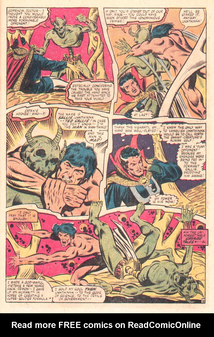 Read online The Defenders (1972) comic -  Issue #98 - 17