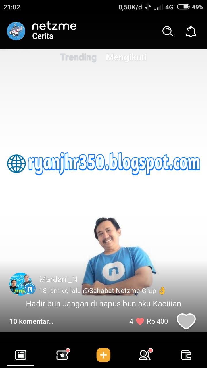 Cara Mendapatkan Uang Dari Netzme Terbaru 2020 Blog Kak Ryan Cara Mendapatkan Uang Dari Netzme Terbaru 2020 Blog Kak Ryan