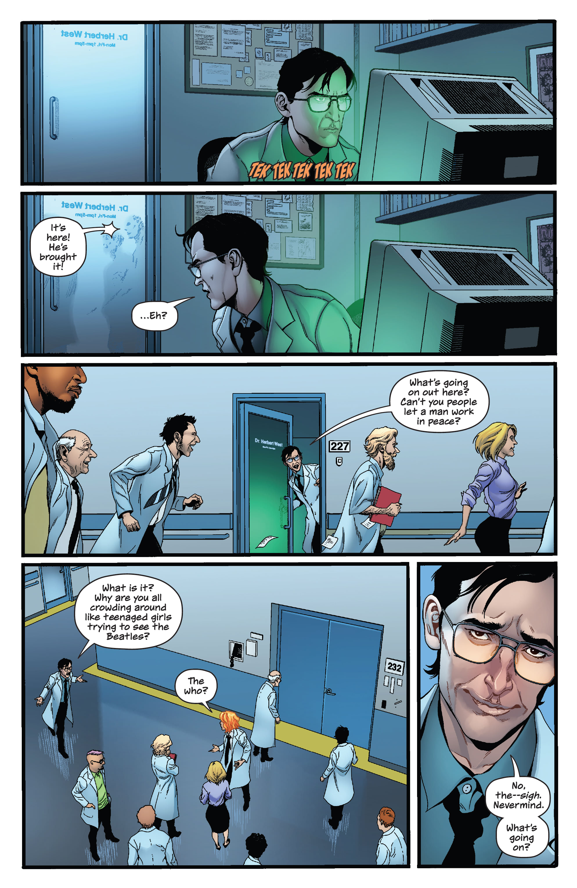 Read online Army of Darkness Vs. Reanimator: Necronomicon Rising comic -  Issue #1 - 8