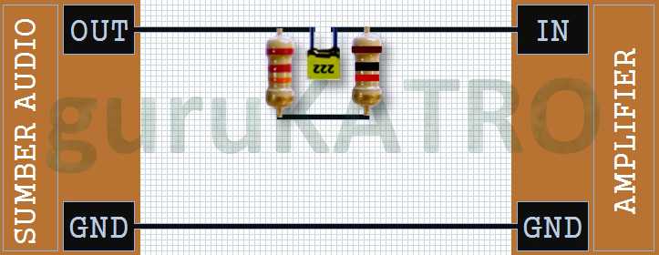 Rangkaian Kecil Untuk Menjernihkan Audio Gurukatro