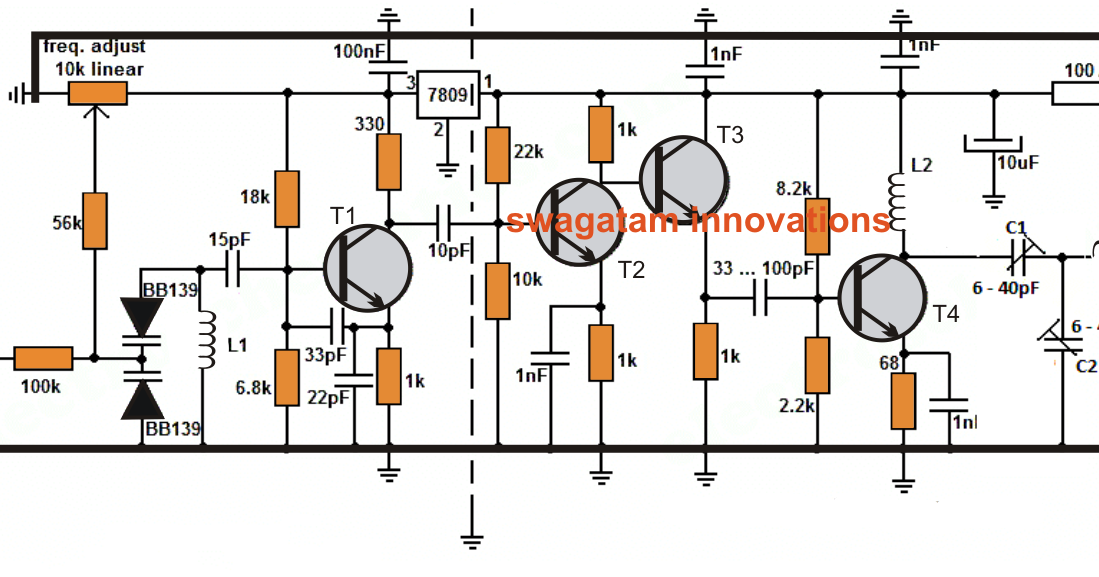Long Range Transmitter Circuit - 2 to 5 Km Range | Circuit Diagram Centre