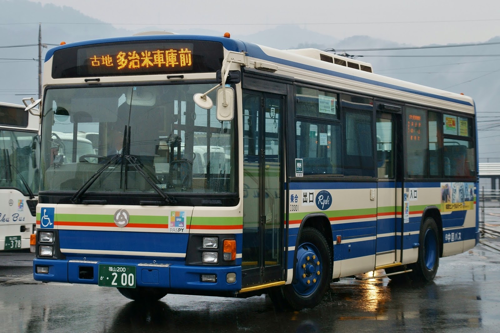 広島のバス 中国バス 福山200か200