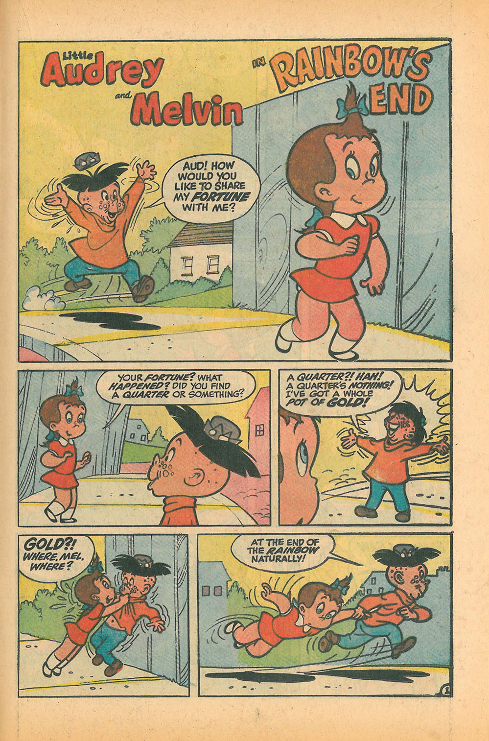 Read online Little Audrey And Melvin comic -  Issue #35 - 21