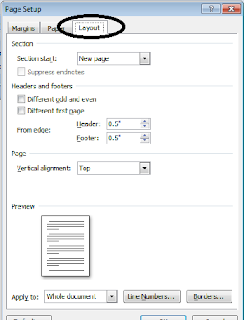 klik tab layout klik tab layout