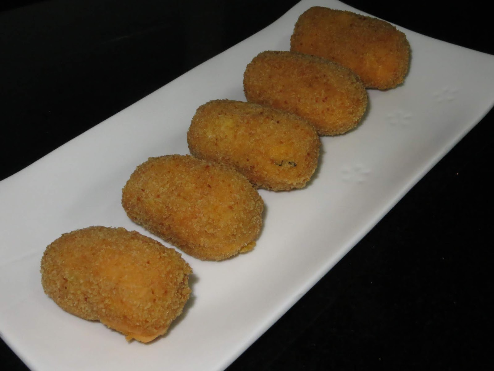 La cuchara en la maleta CROQUETAS DE PIZZA
