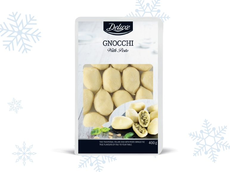 Once apron a kitchen LIDL's Deluxe Gnocchi with pesto