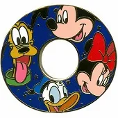 Alfabeto de Mickey, Minnie, Donald y Pluto O.