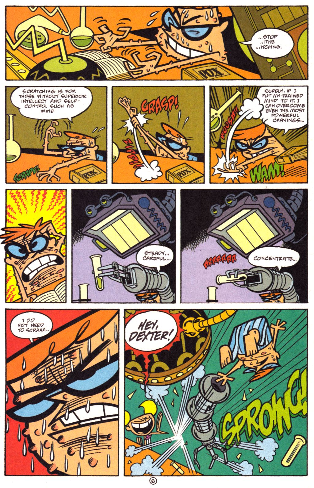 Read online Dexter's Laboratory comic -  Issue #6 - 7