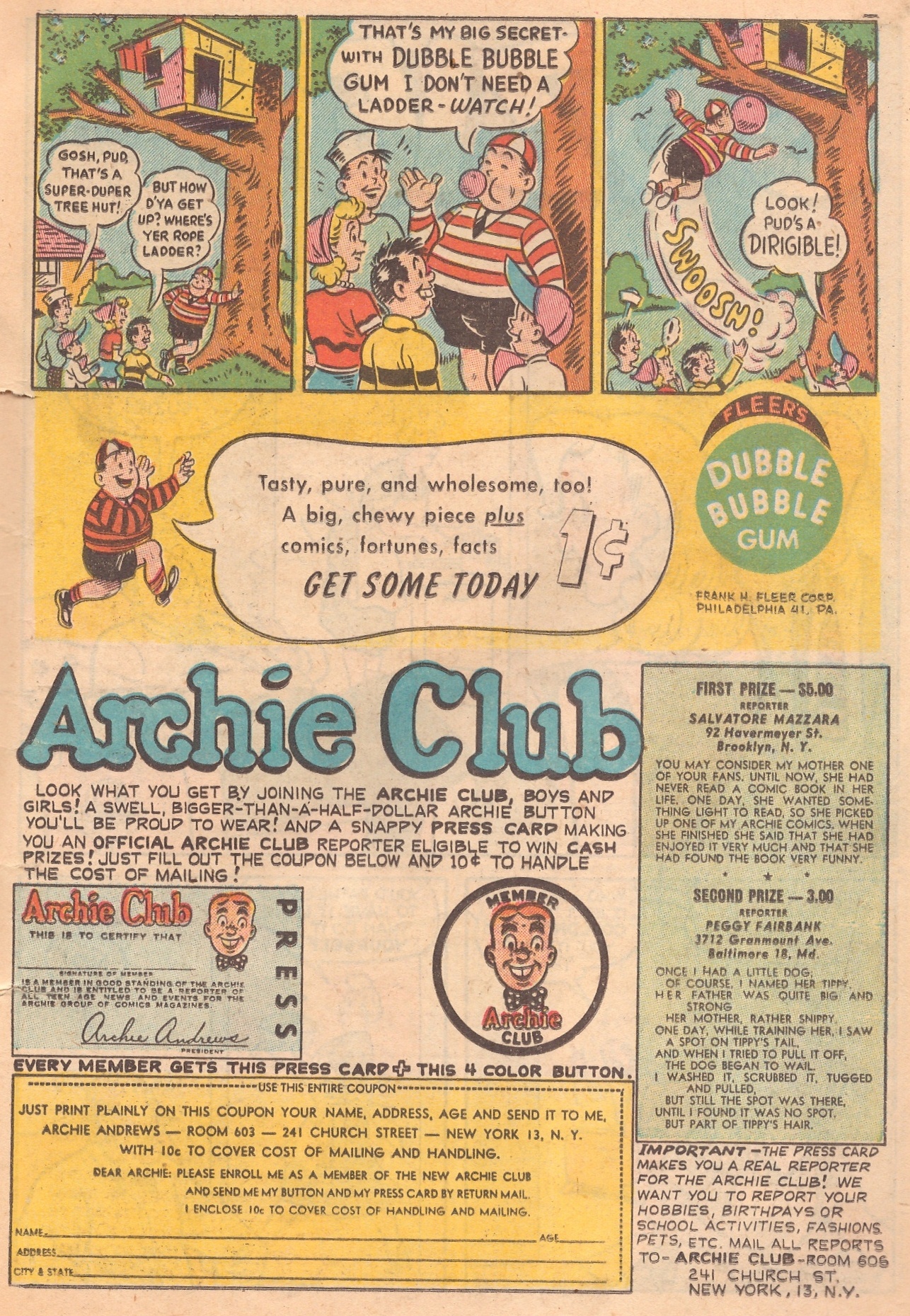 Read online Pep Comics comic -  Issue #67 - 21