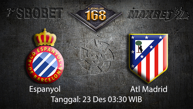 PREDIKSIBOLA - PREDIKSI TARUHAN BOLA ESPANYOL VS ATL. MADRID 23 DESEMBER 2017 ( SPANISH LA LIGA )