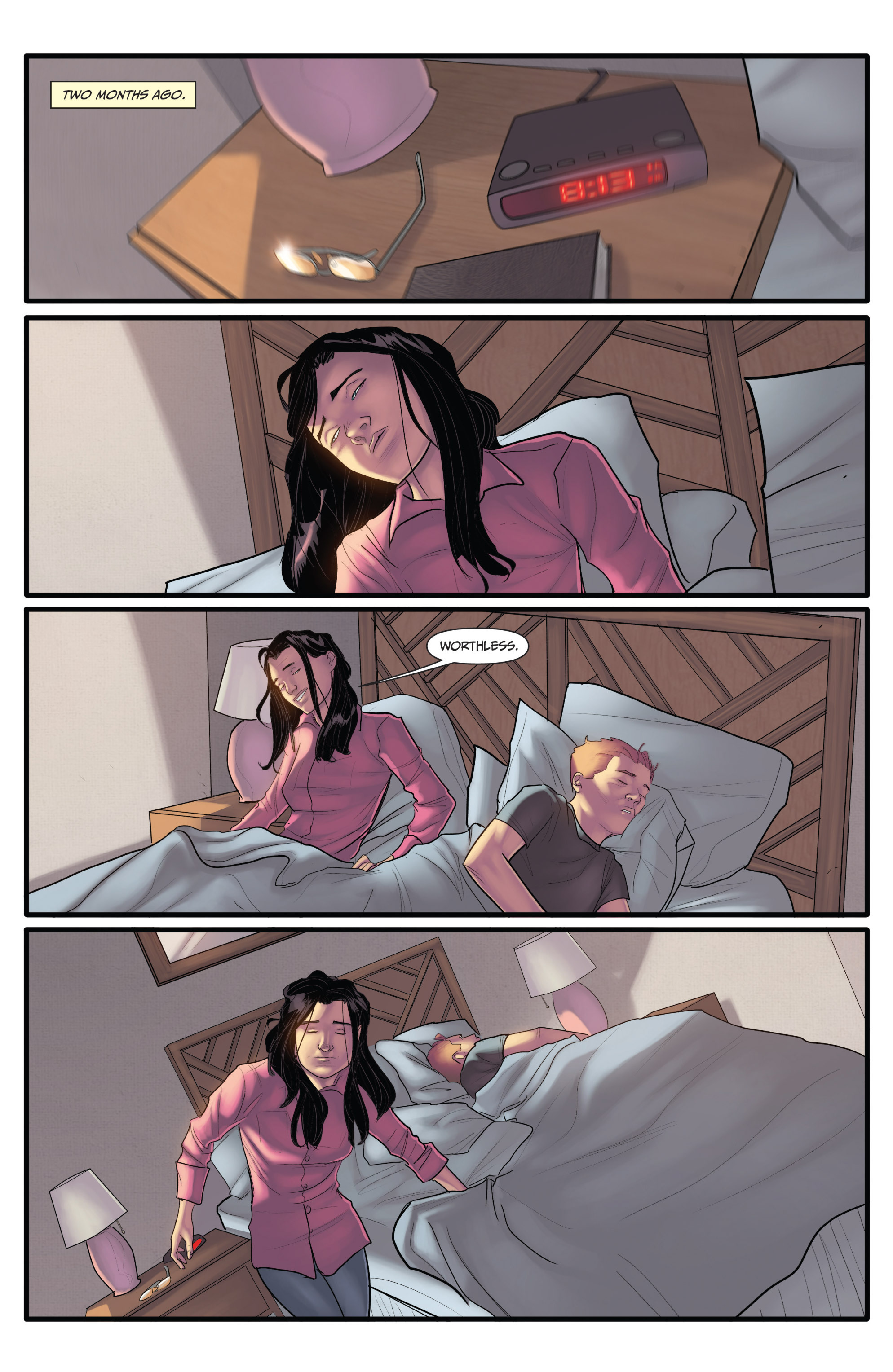 Read online Morning Glories comic -  Issue #29 - 23