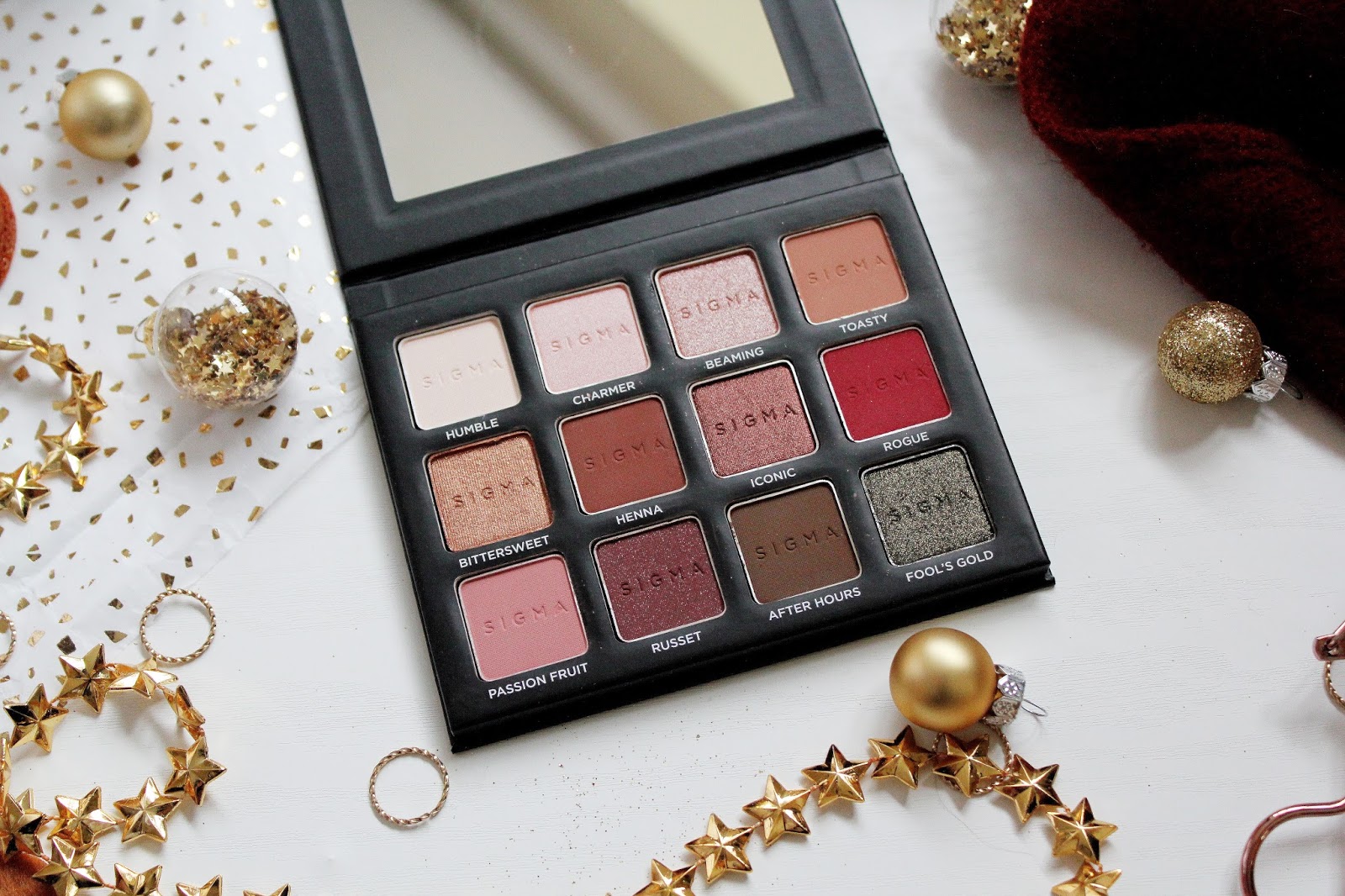 Sigma Warm Neutrals Volume 2 Eyeshadow Palette Review FASHIONTRAIN