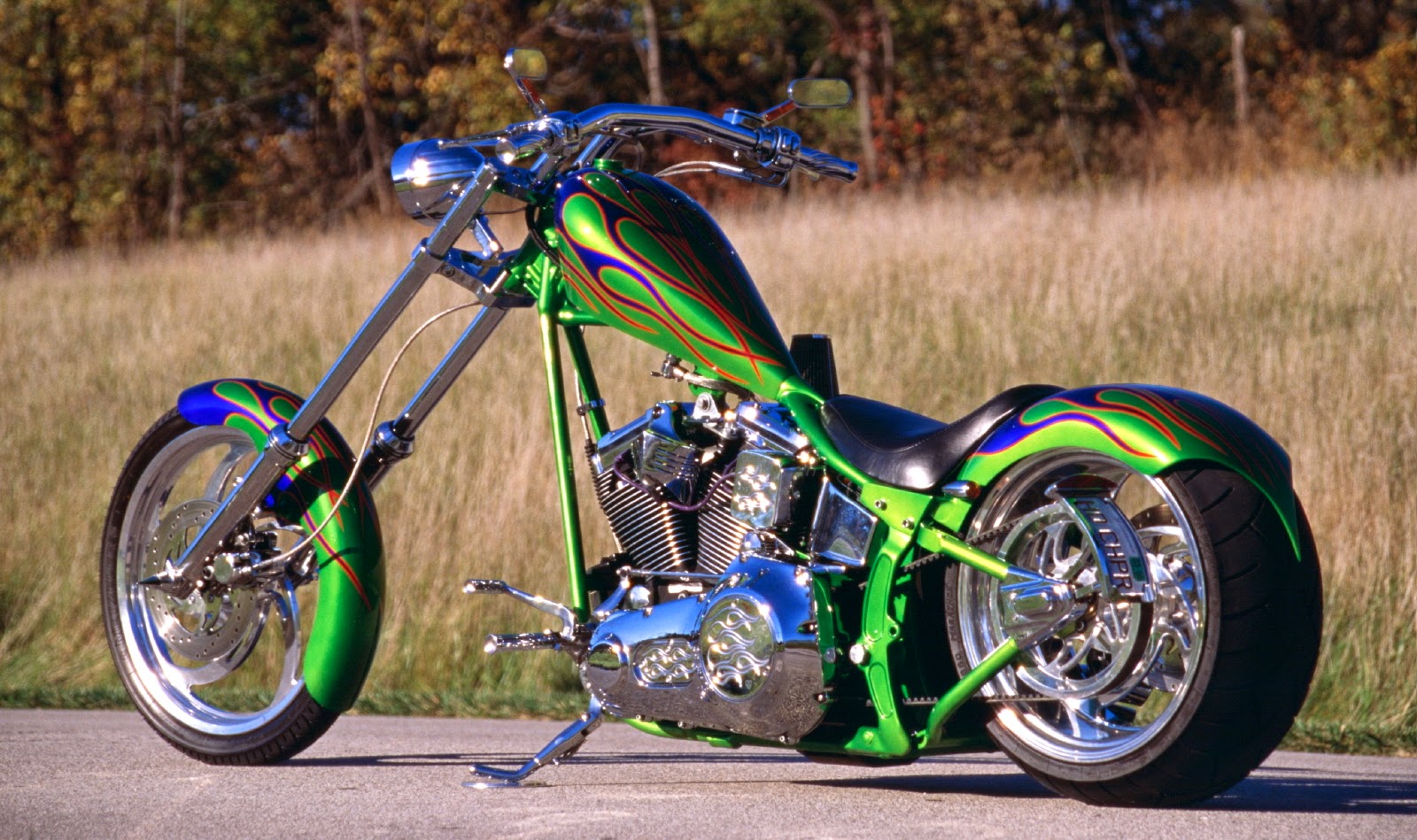  Modifikasi Motor Harley Davidson Bergaya Chopper Ulasan 
