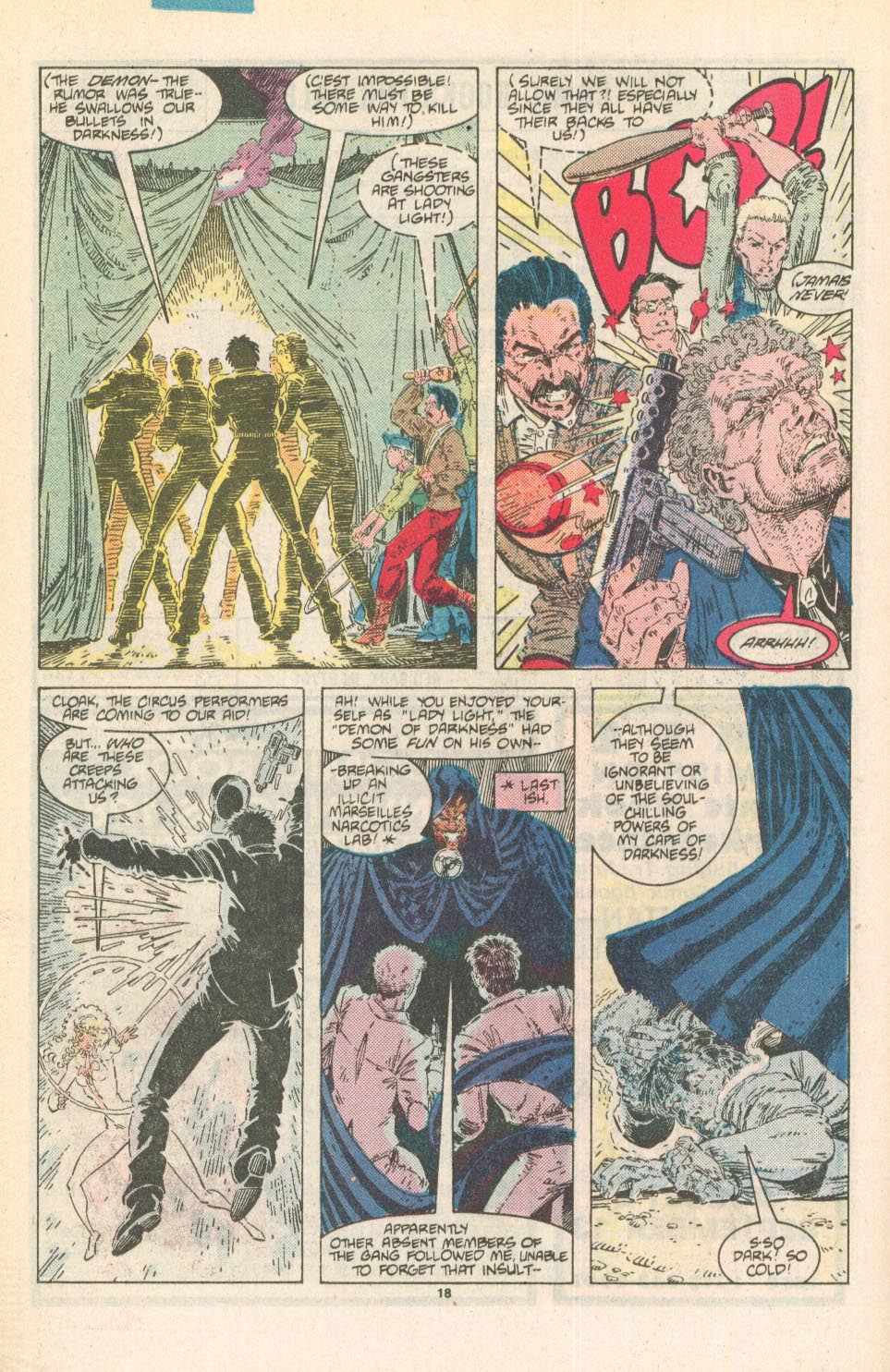 Read online Cloak and Dagger (1985) comic -  Issue #9 - 19