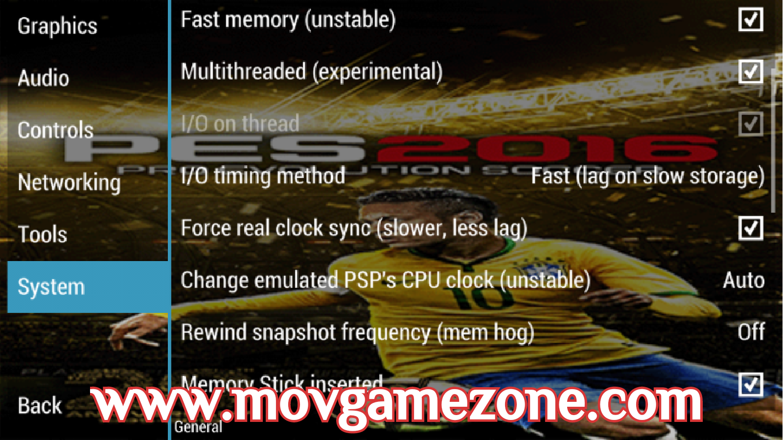 download setting pes 2016 download setting pes 2016