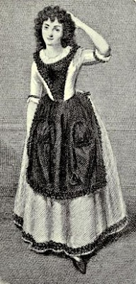 Mrs Jordan as Peggy  in The Country Girl  from Mrs Jordan, Child of Nature  by PW Sergeant (1913)