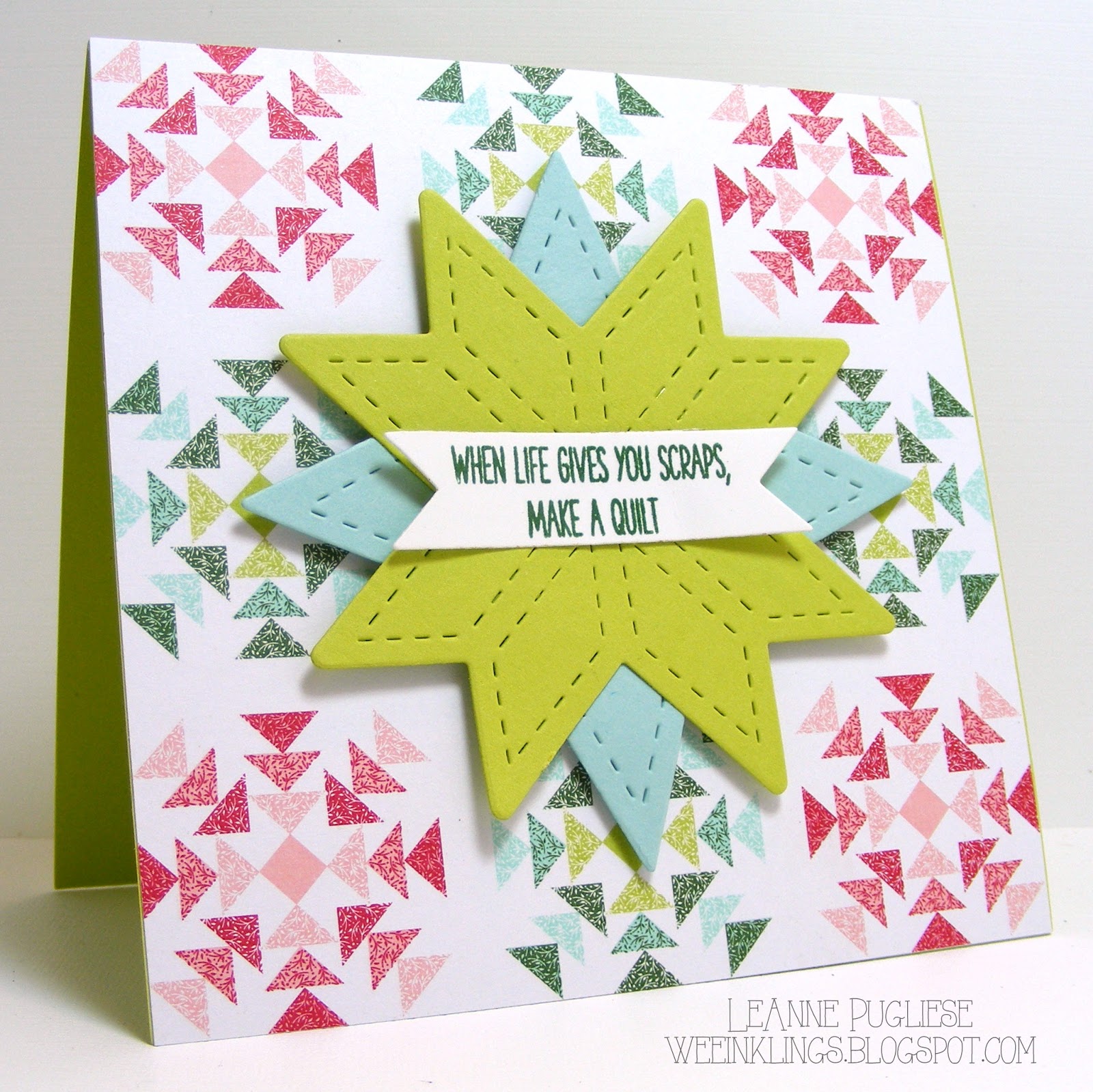wee inklings More Christmas Quilt