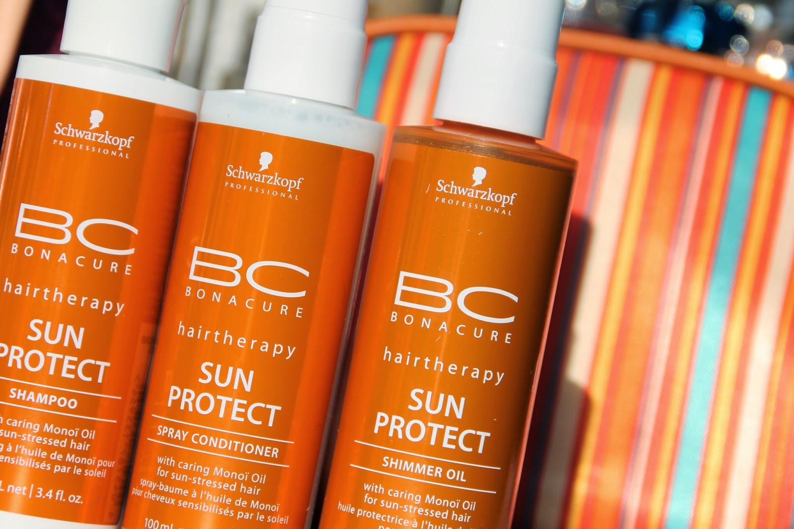 Crystal's Reviews Schwarzkopf professional BC Sun Protect travel kit