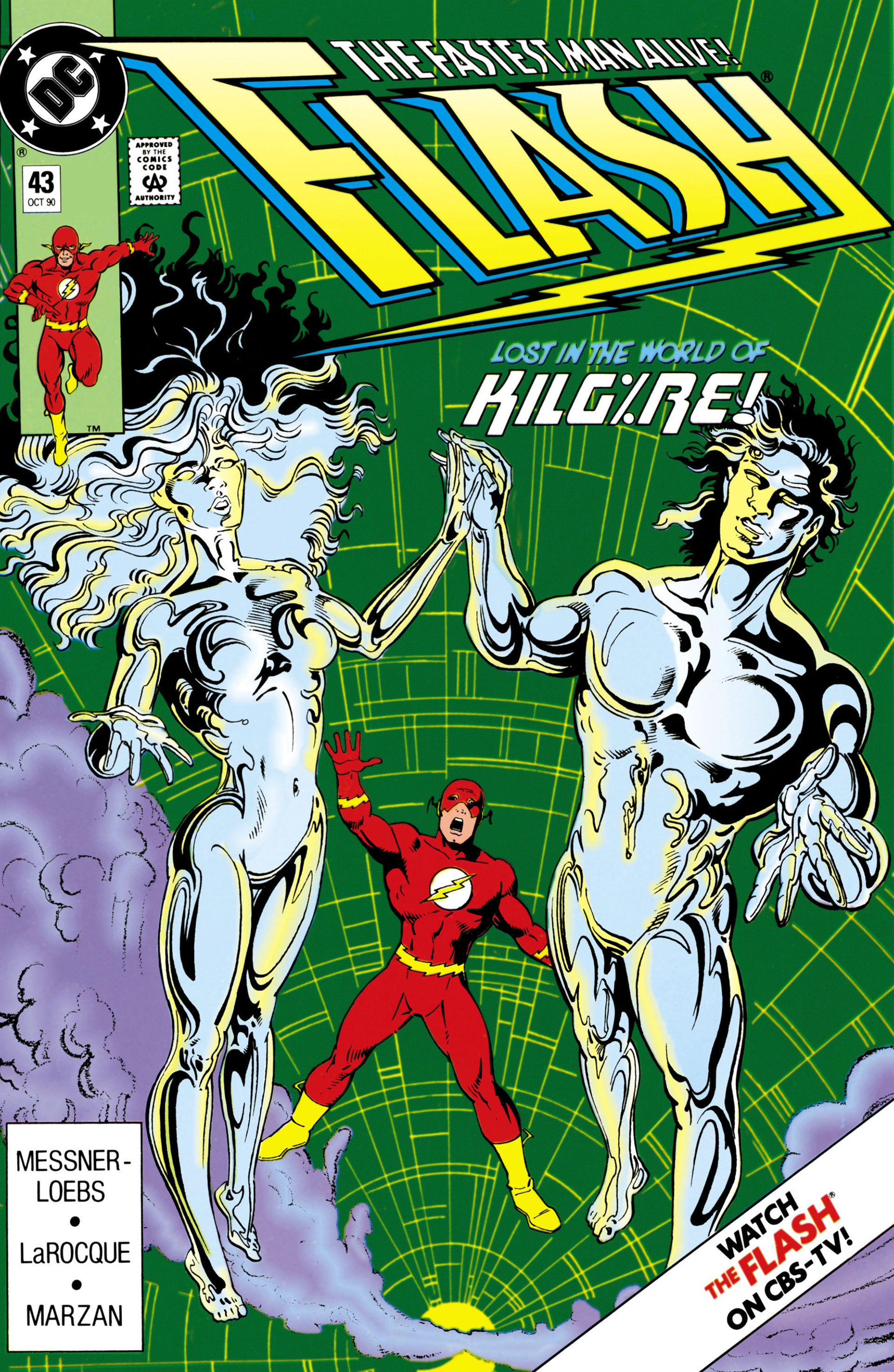 Read online The Flash (1987) comic -  Issue #43 - 1