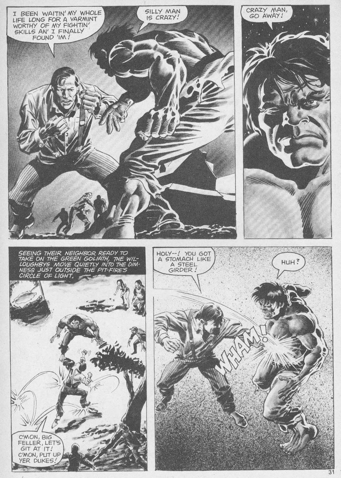 Read online Hulk (1978) comic -  Issue #27 - 31