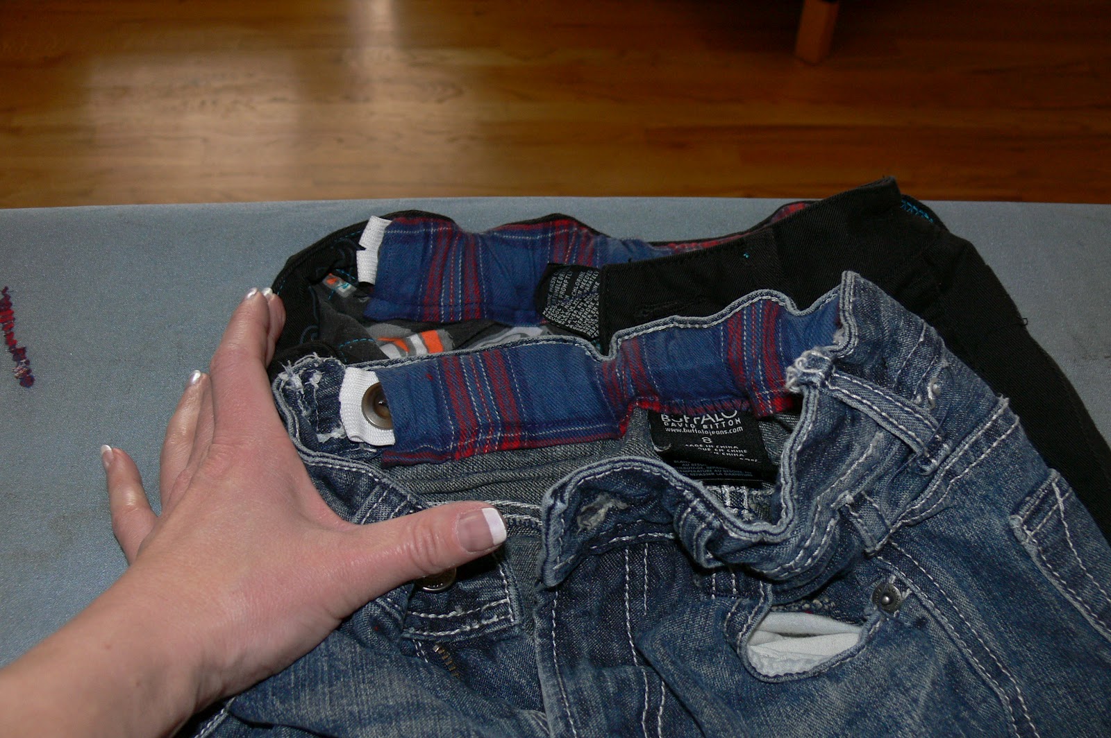 SAHM Knits DIY Adjustable waist