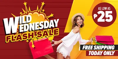 Flash Sale like no other at Lazada Wild Wednesday!