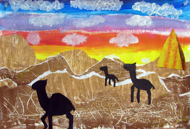 Cassie Stephens In The Art Room My Fave Landscape Lessons