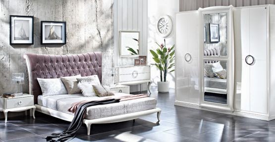 Beyaz Yatak Odası Modelleri Dekorasyon