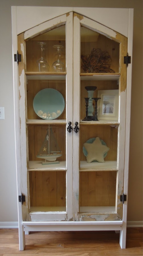 Vintage Window Cabinet - SOLD