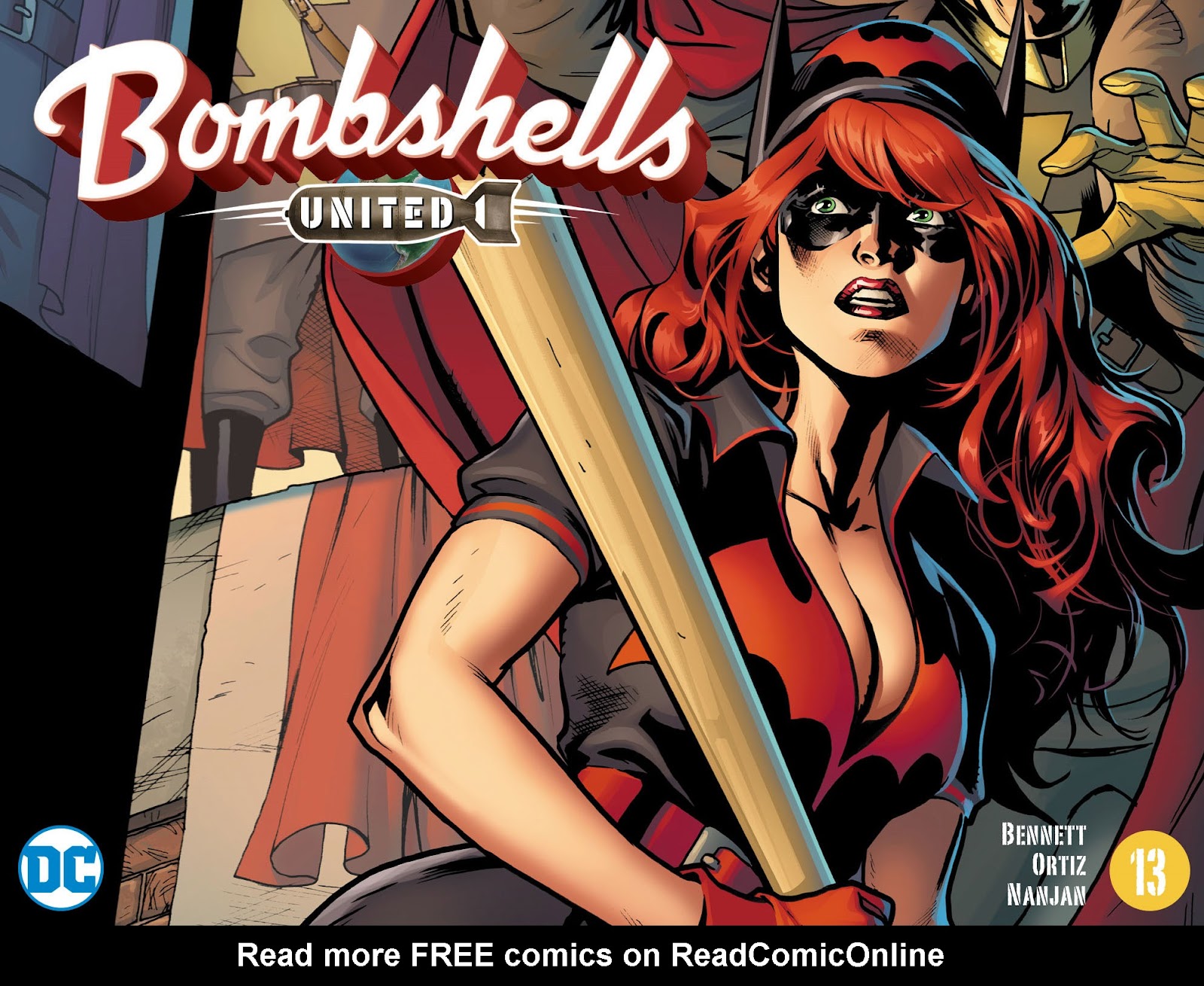 Read online Bombshells: United comic - Issue #13 - 1. Online read comic and...