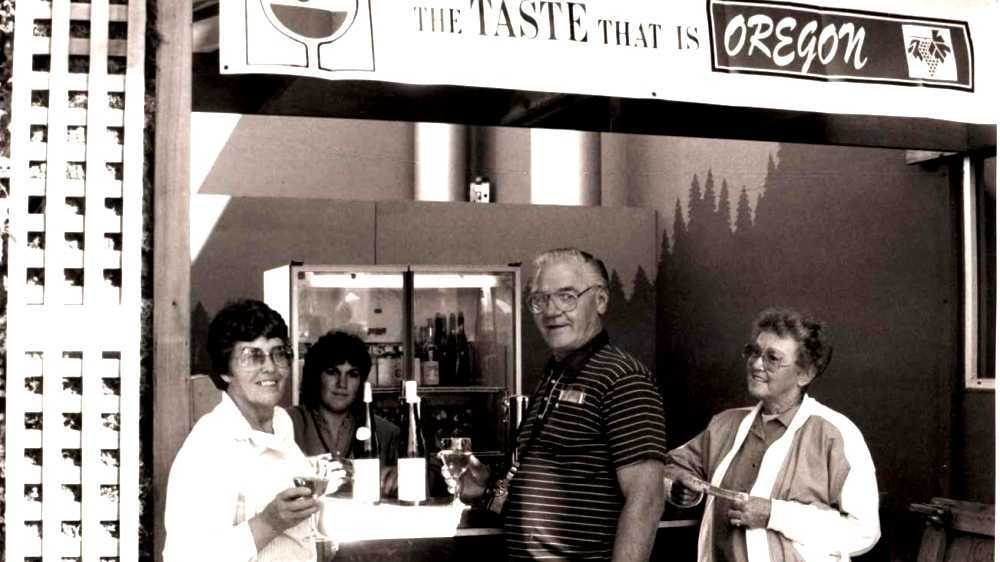 History of Oregon wine