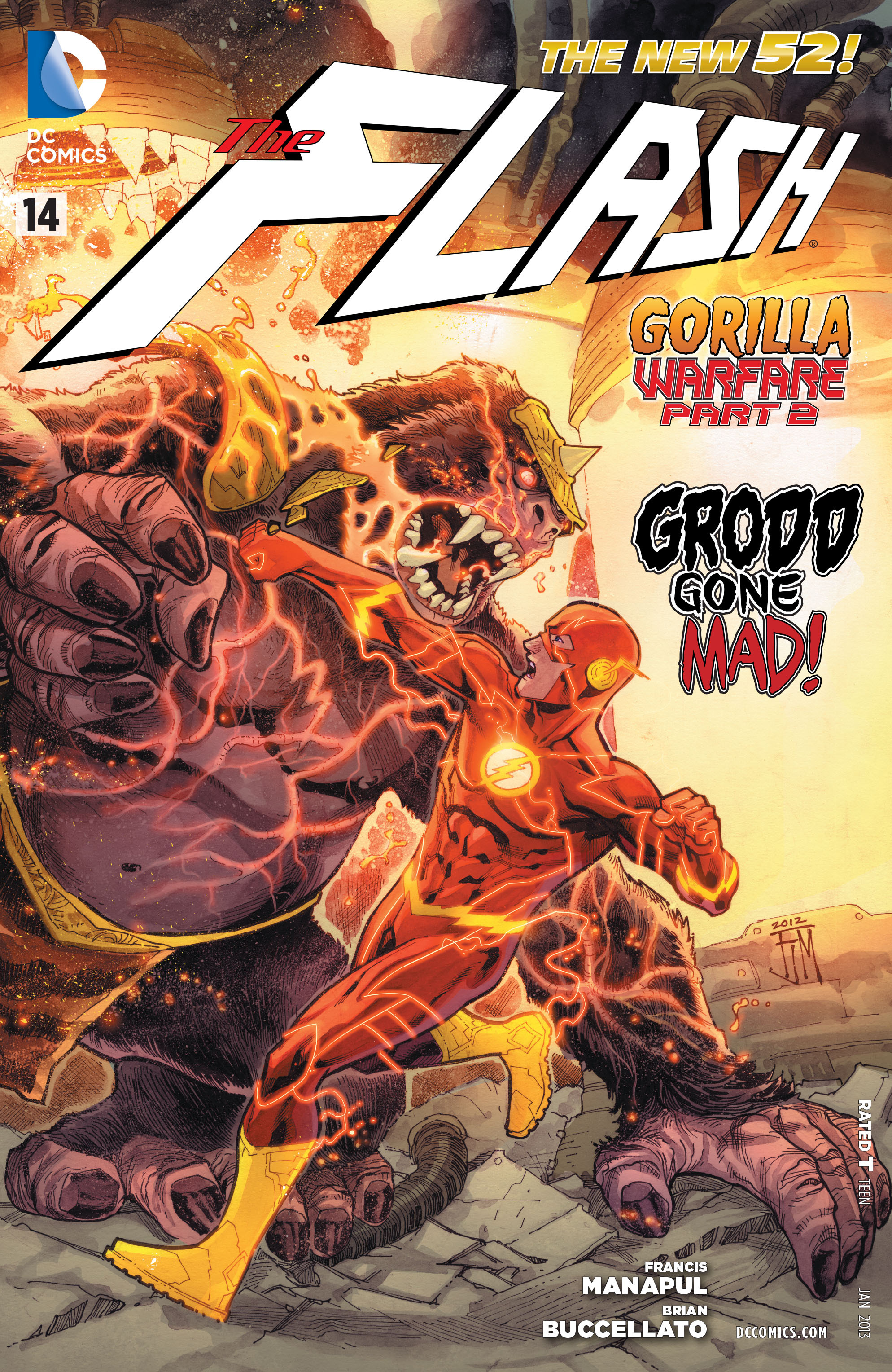 Read online The Flash (2011) comic -  Issue #14 - 1